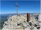 Rifugio Pederü - Sasso delle Dieci / Zehnerspitze